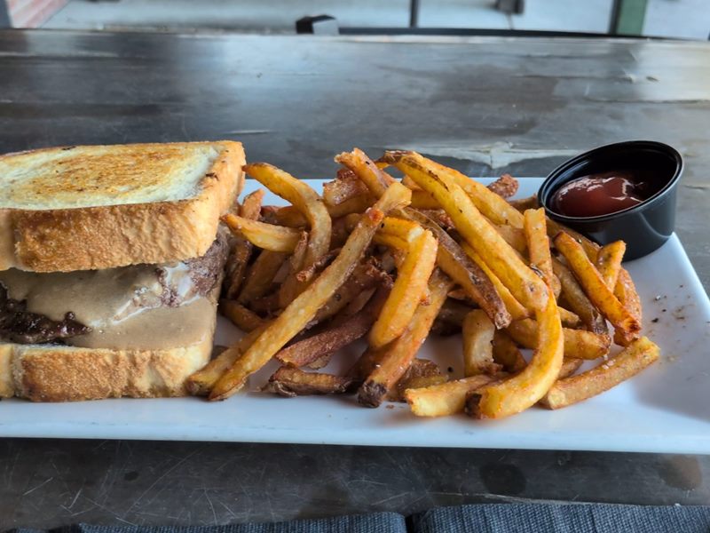 Phyre Saloon and Steakhouse food