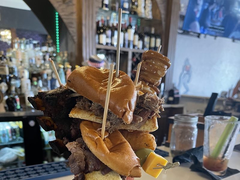 Phyre Saloon and Steakhouse food