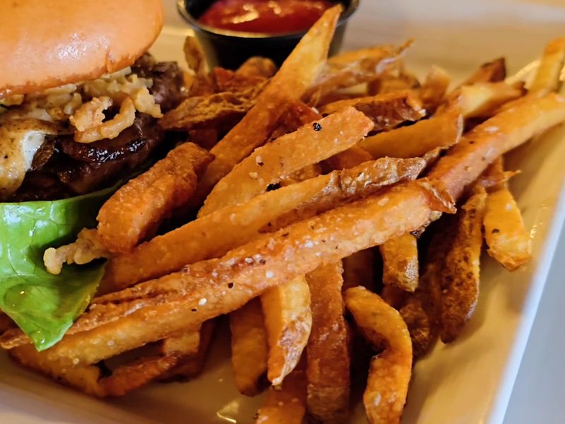 Phyre Saloon and Steakhouse food